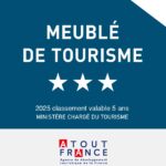 Classement 3 étoiles 2025 Gite de Vendome